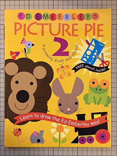 Ed Emberley's Picture Pie Two: A Drawing Book and Stencil (Drawing Book Series;)